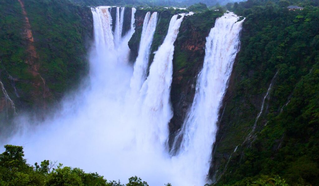falls close to the godavari hotel, gokarna